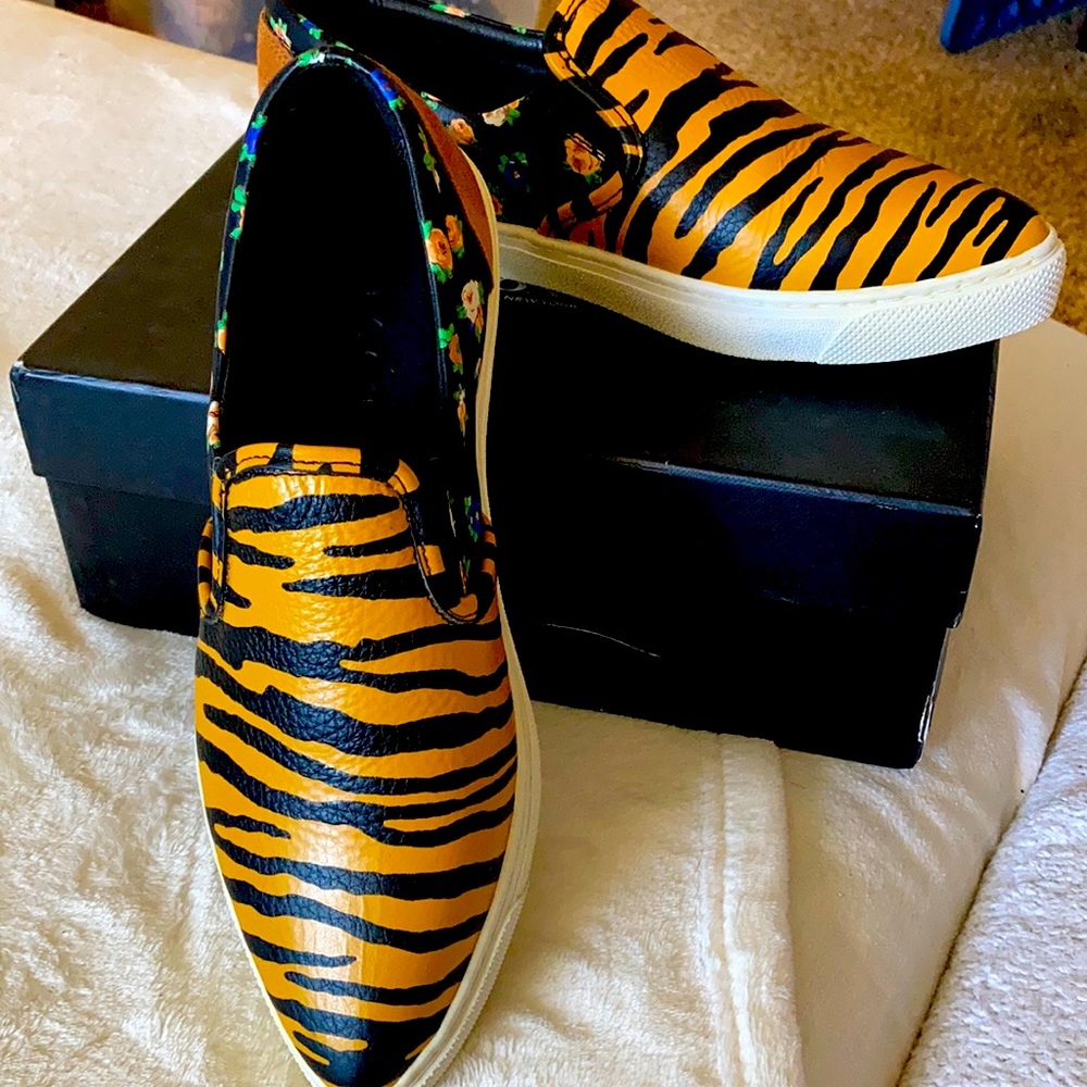 COACH Tiger And Floral Sneakers